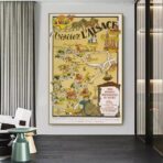 vintage alsace poster 1
