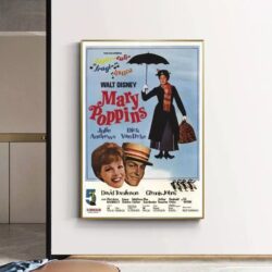 american vintage mary poppins poster