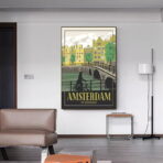 vintage amsterdam poster 1