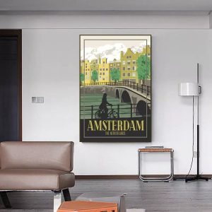 vintage amsterdam poster 1