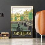 vintage amsterdam poster 1