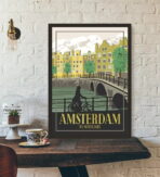 vintage amsterdam poster 1