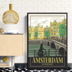 vintage amsterdam poster 1