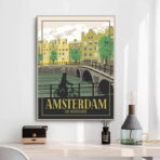 vintage amsterdam poster 1