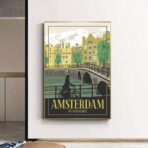 vintage amsterdam poster 1