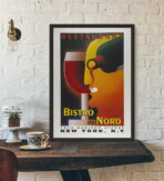 old bistro poster