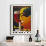 old bistro poster