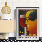 old bistro poster