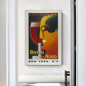 old bistro poster