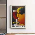 old bistro poster
