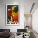 old bistro poster