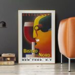 old bistro poster