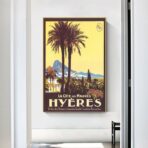 old hyeres poster