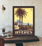 old hyeres poster