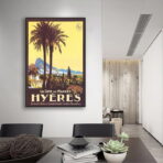 old hyeres poster