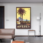 old hyeres poster
