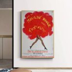 old moulin rouge poster