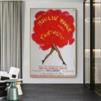old moulin rouge poster