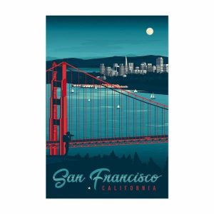 old poster san francisco