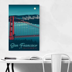 old poster san francisco