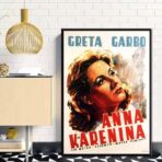 anna karerina vintage poster