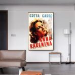 anna karerina vintage poster