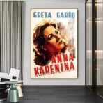 anna karerina vintage poster