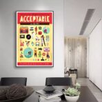 poster year 80 vintage