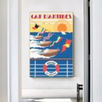 vintage antibes poster