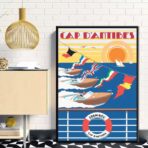 vintage antibes poster