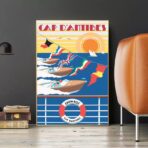 vintage antibes poster
