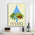 vintage ardennes poster
