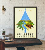 vintage ardennes poster
