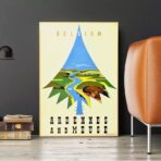 vintage ardennes poster