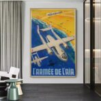 vintage air force poster