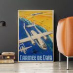 vintage air force poster