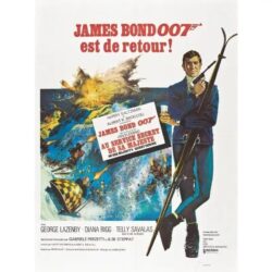 poster on her majesty secret service