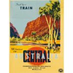 poster australia vintage