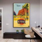 poster australia vintage