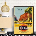 poster australia vintage