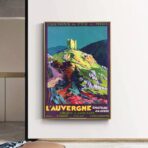 vintage auvergne poster 1