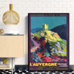 vintage auvergne poster 1