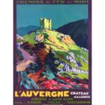 vintage auvergne poster 1