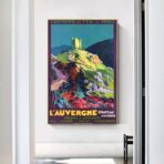 vintage auvergne poster 1
