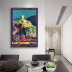 vintage auvergne poster 1