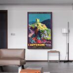 vintage auvergne poster 1