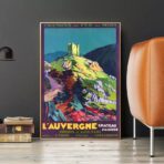 vintage auvergne poster 1