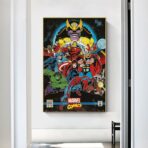 vintage avengers poster