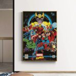 vintage avengers poster