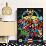 vintage avengers poster